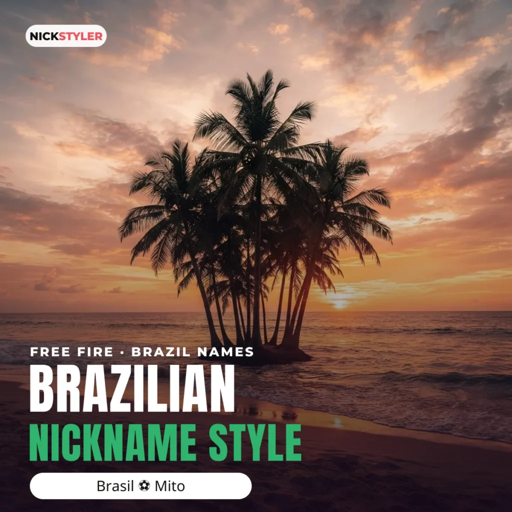 Brazilian nickname style: stylish names to copy for Free Fire and Instagram