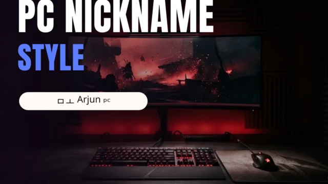 PC Nickname Style – PC Logo Names for Free Fire