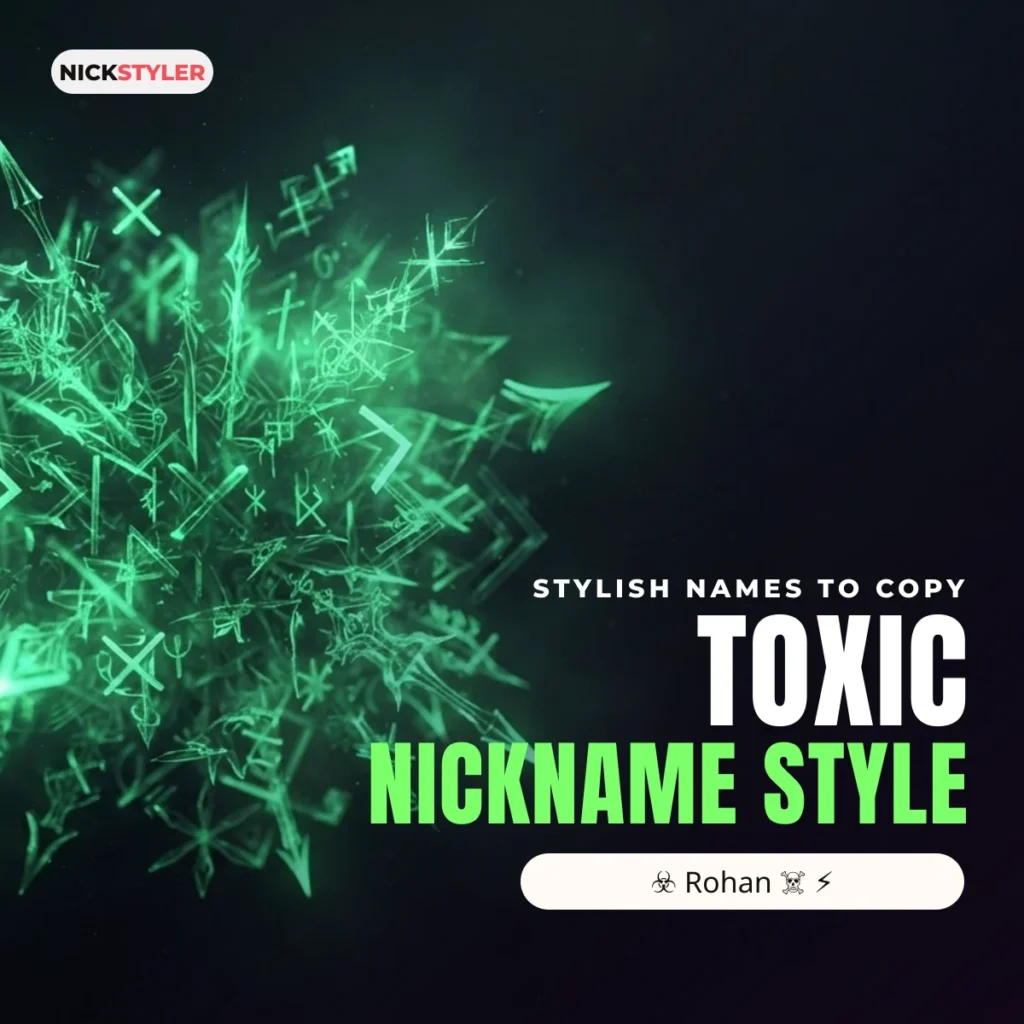 Toxic names for boy: stylish names to copy for Free Fire and Instagram
